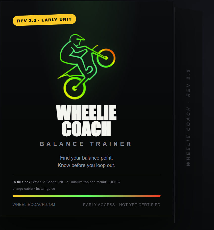 Wheelie Coach kit packaging design
